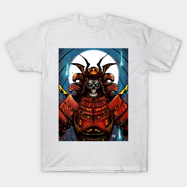 Undead Samurai T-Shirt by Haroldrod